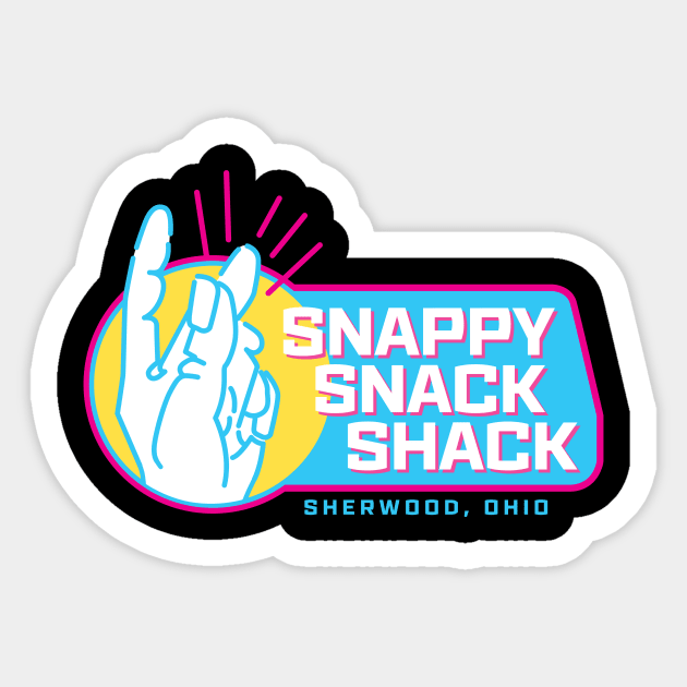 Snappy Snack Shack Sticker by MindsparkCreative